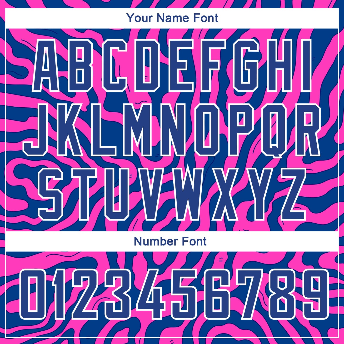 Custom Deep Pink Royal-White 3D Pattern Design Abstract Psychedelic Liquid Wave Authentic Basketball Jersey - Sky-Custom