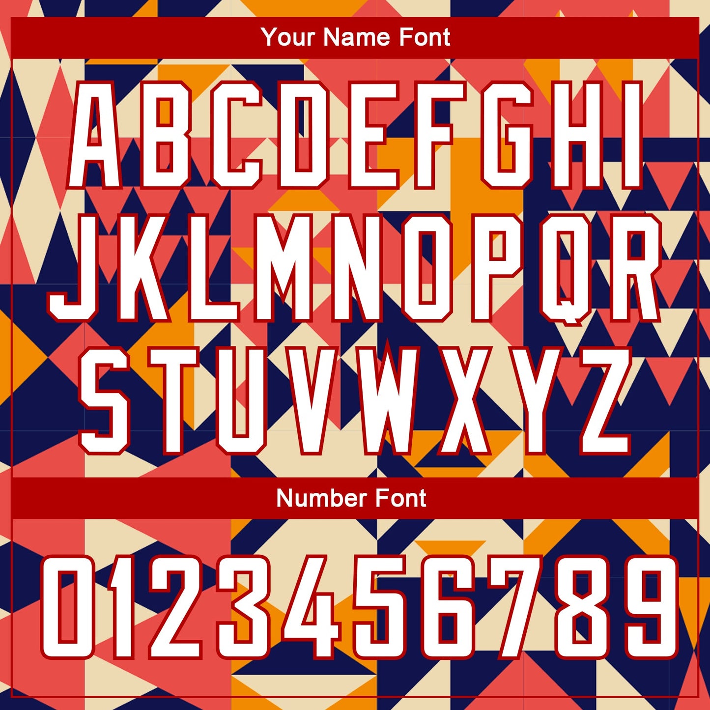 Custom Navy White-Red 3D Pattern Design Geometric Shapes Authentic Basketball Jersey - Sky-Custom