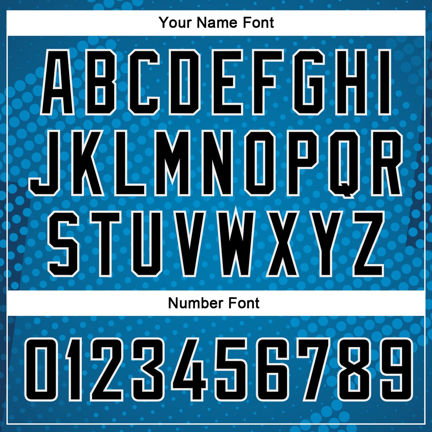 Custom Blue Black-White Halftone Authentic City Edition Basketball Jersey - Sky-Custom