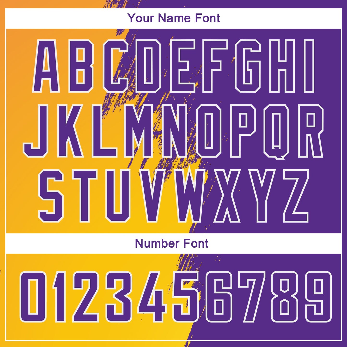 Custom Gold Purple-White Abstract Brush Splash Authentic City Edition Basketball Jersey - Sky-Custom