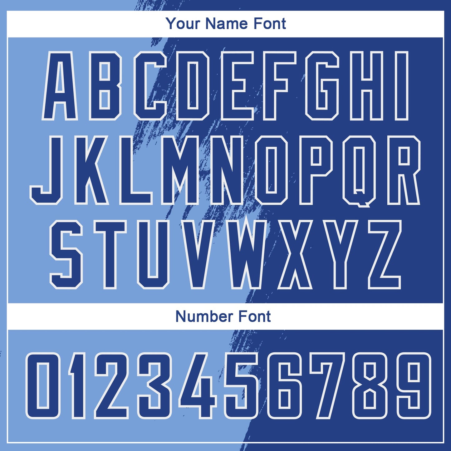 Custom Light Blue Royal-White Abstract Brush Splash Authentic City Edition Basketball Jersey - Sky-Custom