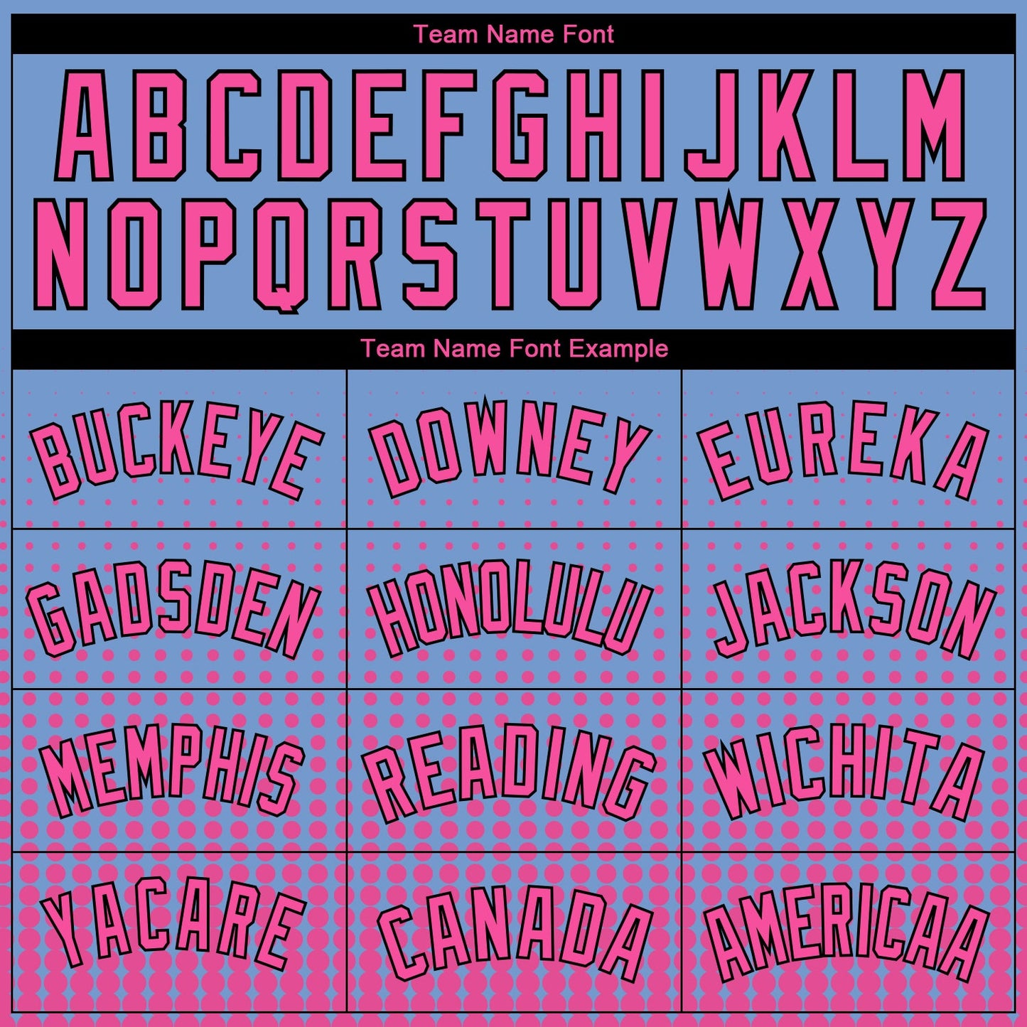 Custom Light Blue Pink-Black Halftone Authentic City Edition Basketball Jersey - Sky-Custom