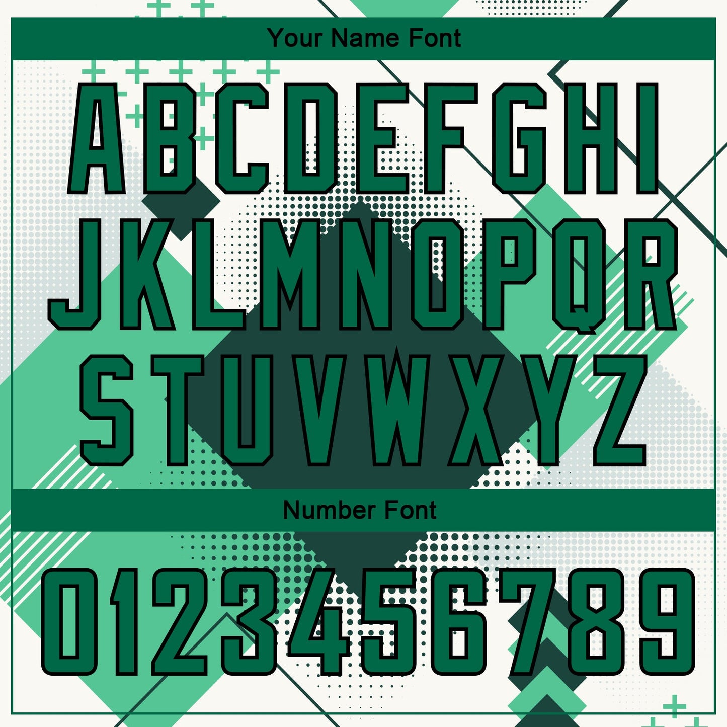 Custom White Kelly Green-Black 3D Pattern Design Geometric Shapes Authentic City Edition Basketball Jersey - Sky-Custom