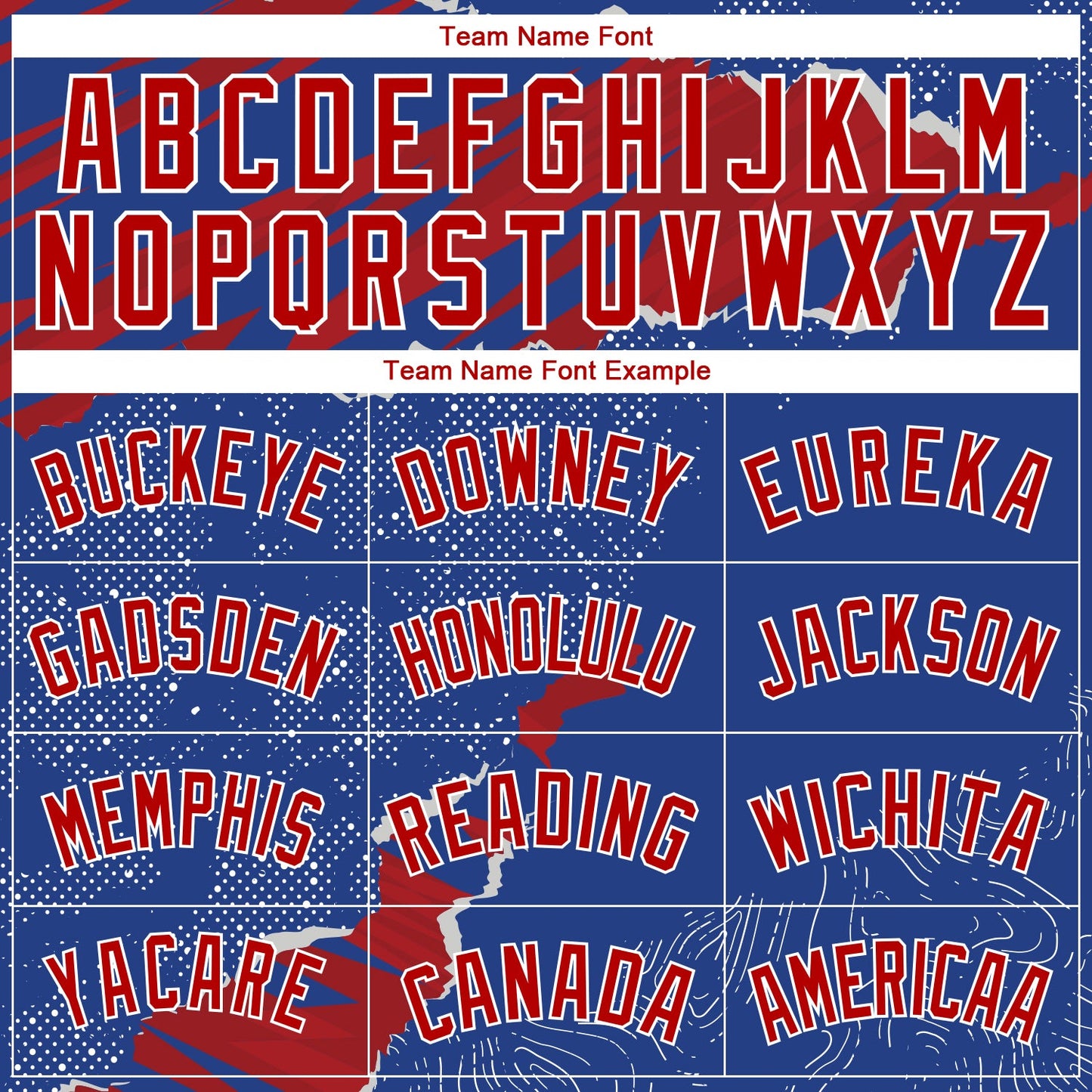 Custom Royal Red-White 3D Pattern Design Torn Paper Style Authentic Basketball Jersey - Sky-Custom