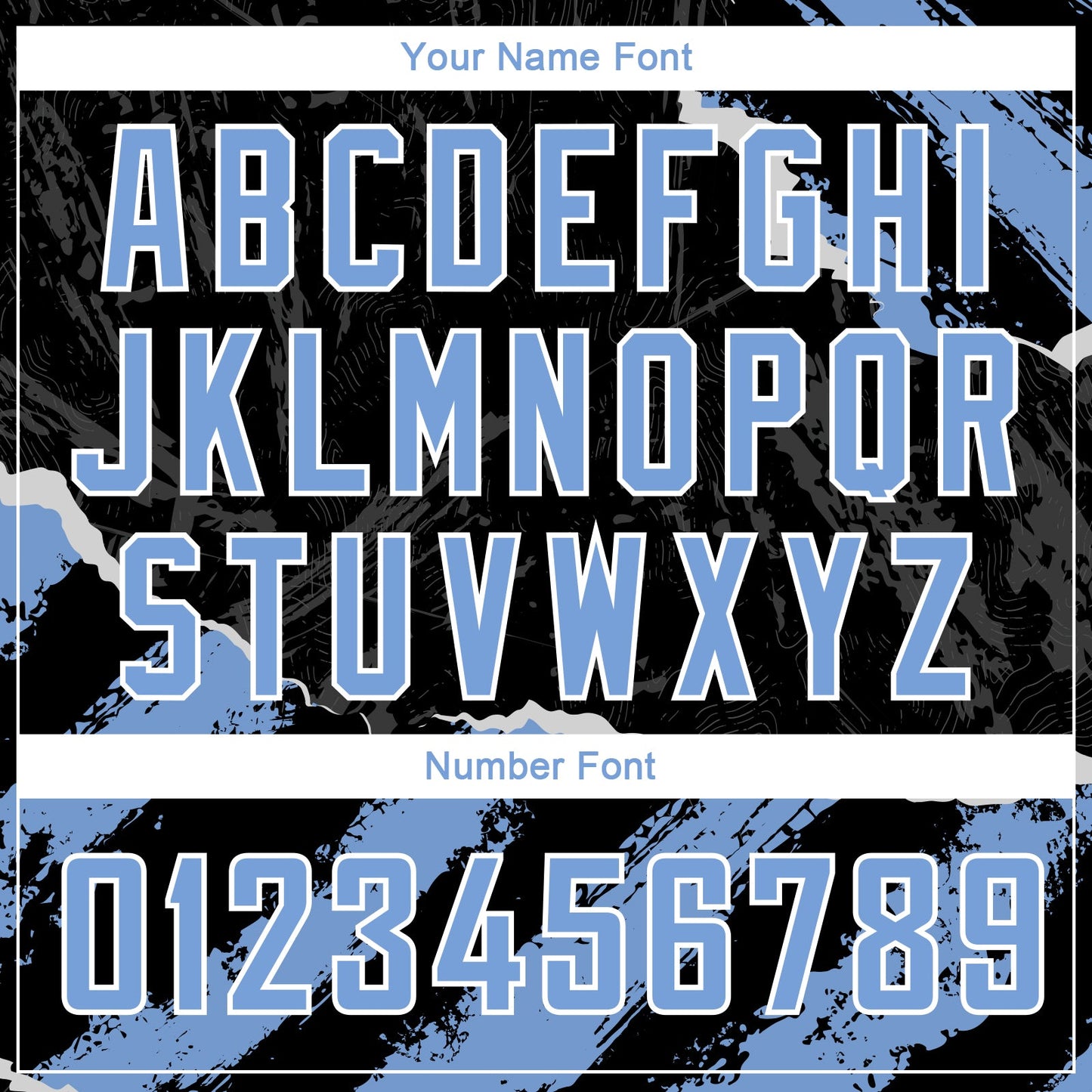 Custom Black Light Blue-White 3D Pattern Design Torn Paper Style Authentic Basketball Jersey - Sky-Custom