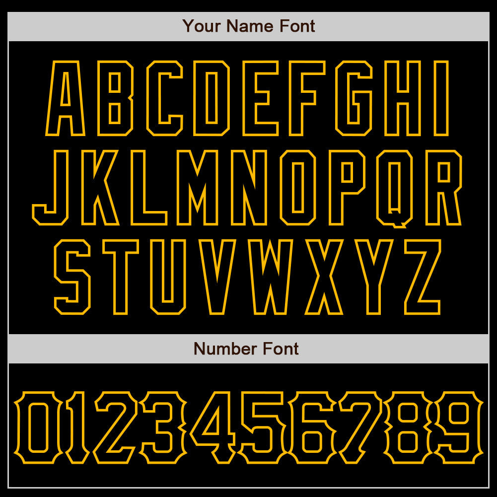 Custom Black Gold 3D Pattern Design Abstract Splatter Grunge Art Authentic Baseball Jersey - Sky-Custom