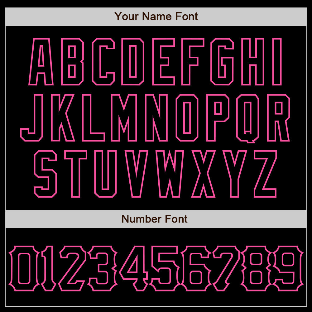 Custom Black Pink 3D Pattern Design Abstract Splatter Grunge Art Authentic Baseball Jersey - Sky-Custom