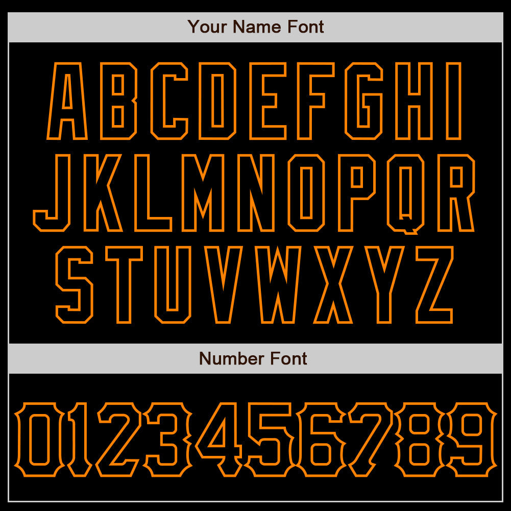 Custom Black Bay Orange 3D Pattern Design Abstract Splatter Grunge Art Authentic Baseball Jersey - Sky-Custom