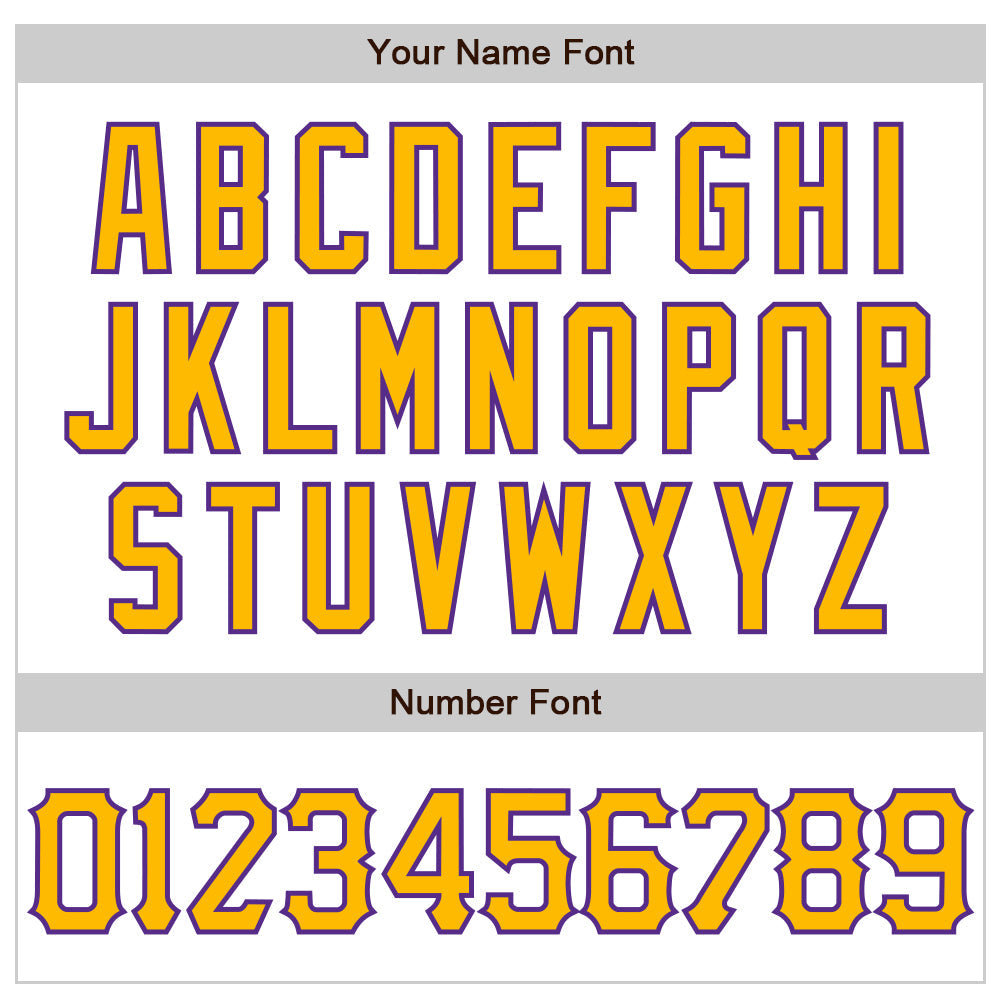 Custom White Gold-Purple 3D Pattern Design Abstract Splash Authentic Baseball Jersey - Sky-Custom