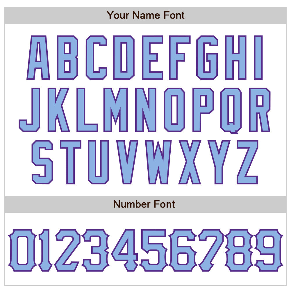 Custom White Light Blue-Purple 3D Pattern Design Abstract Splash Authentic Baseball Jersey - Sky-Custom