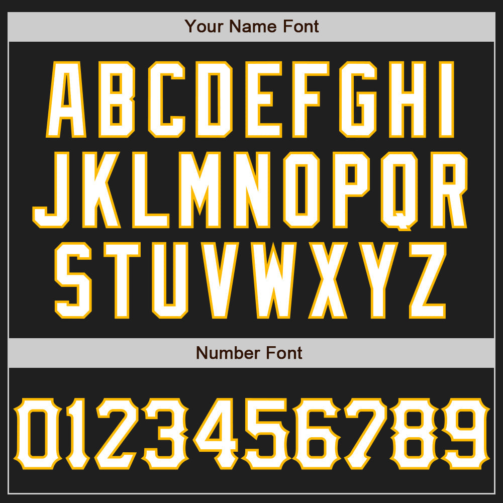 Custom Graffiti Pattern Black Neon Green-Gold 3D Scratch Authentic Baseball Jersey - Sky-Custom