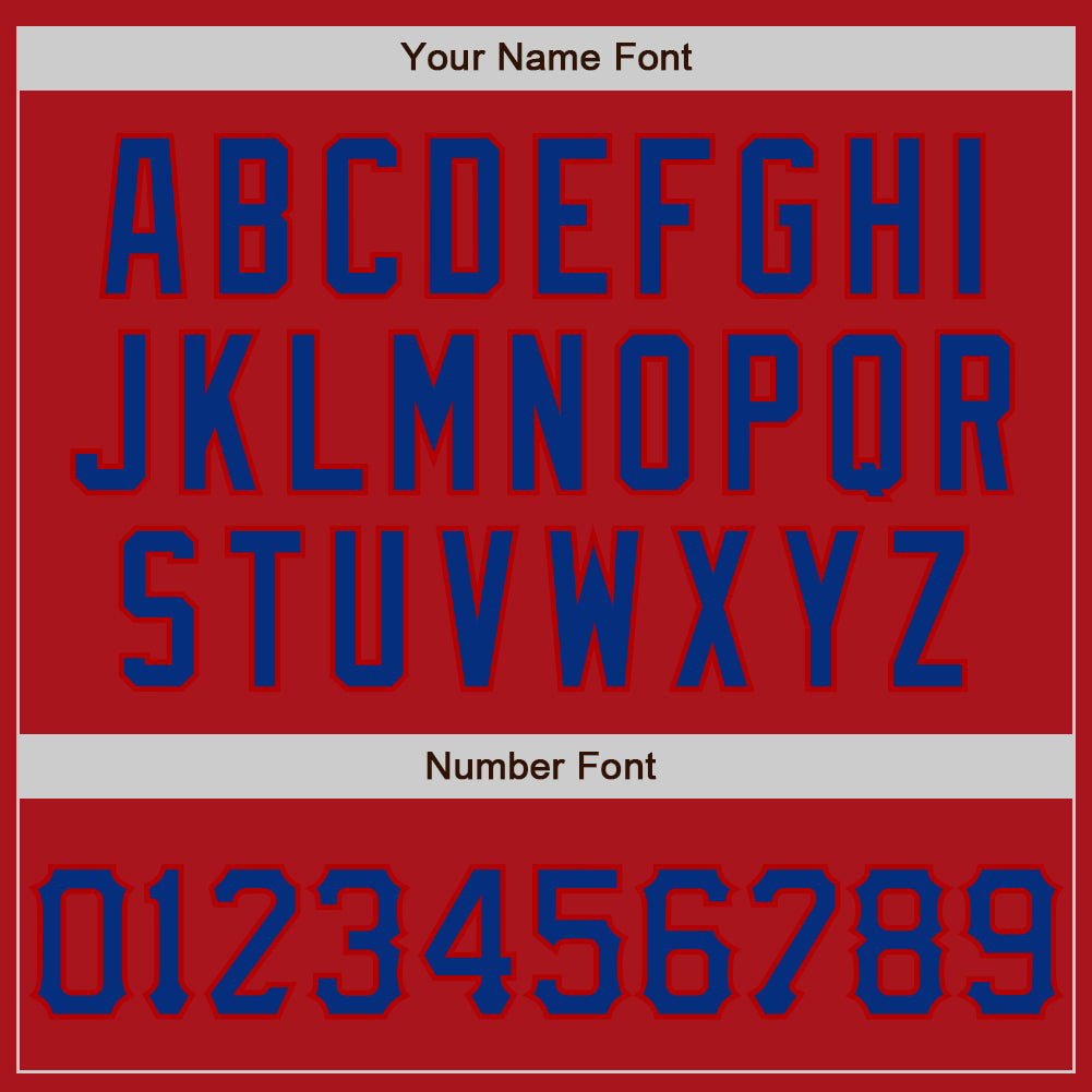 Custom Graffiti Pattern Royal-Red 3D Scratch Authentic Baseball Jersey - Sky-Custom