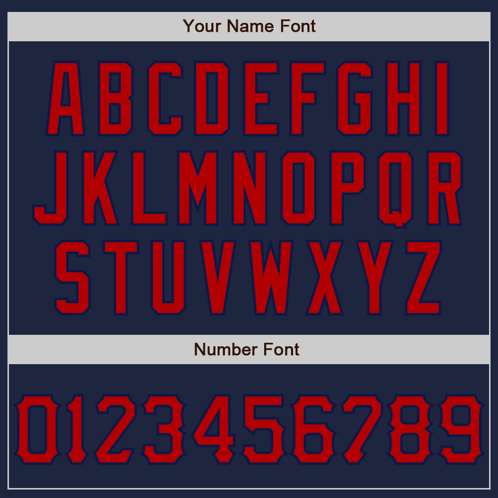 Custom Graffiti Pattern Red-Navy 3D Scratch Authentic Baseball Jersey - Sky-Custom