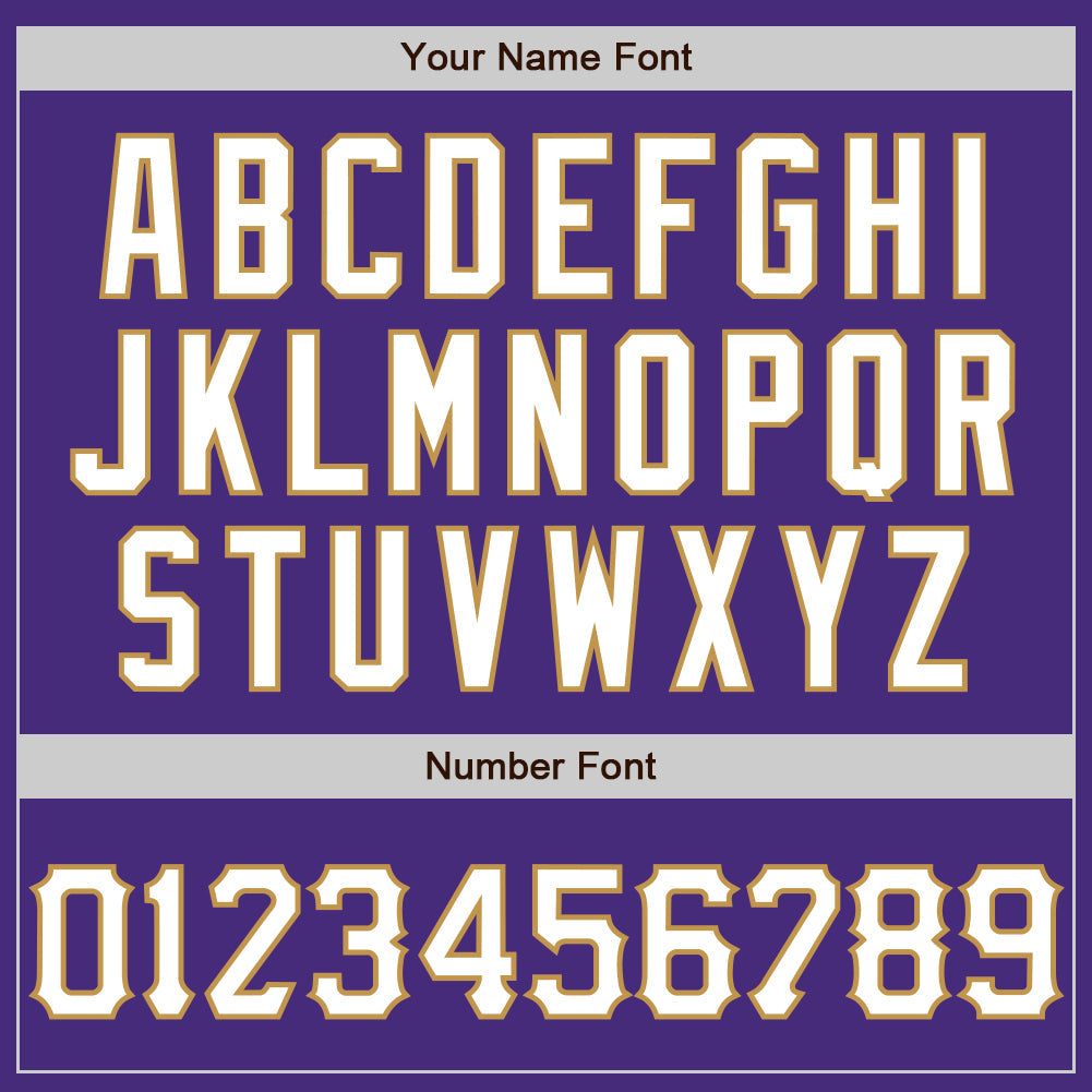 Custom Graffiti Pattern Purple Orange-Old Gold 3D Scratch Authentic Baseball Jersey - Sky-Custom