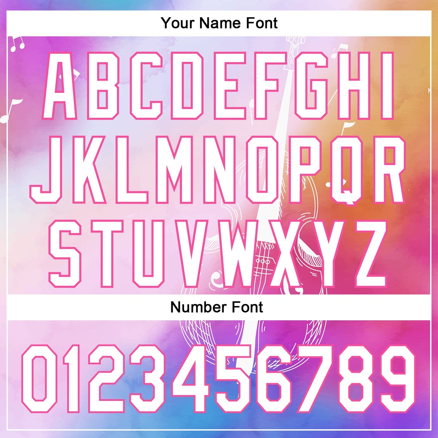 Custom Pink White-Purple 3D Pattern Design Music Festival Authentic Baseball Jersey - Sky-Custom