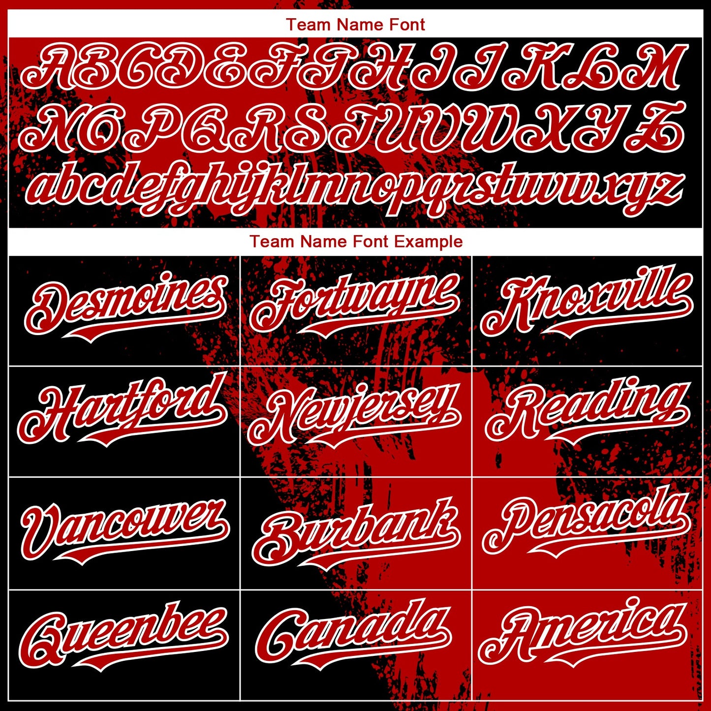 Custom Black Red-White 3D Pattern Design Abstract Brush Stroke Authentic Baseball Jersey - Sky-Custom