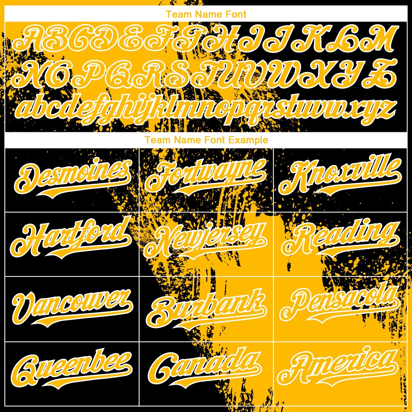 Custom Black Gold-White 3D Pattern Design Abstract Brush Stroke Authentic Baseball Jersey - Sky-Custom