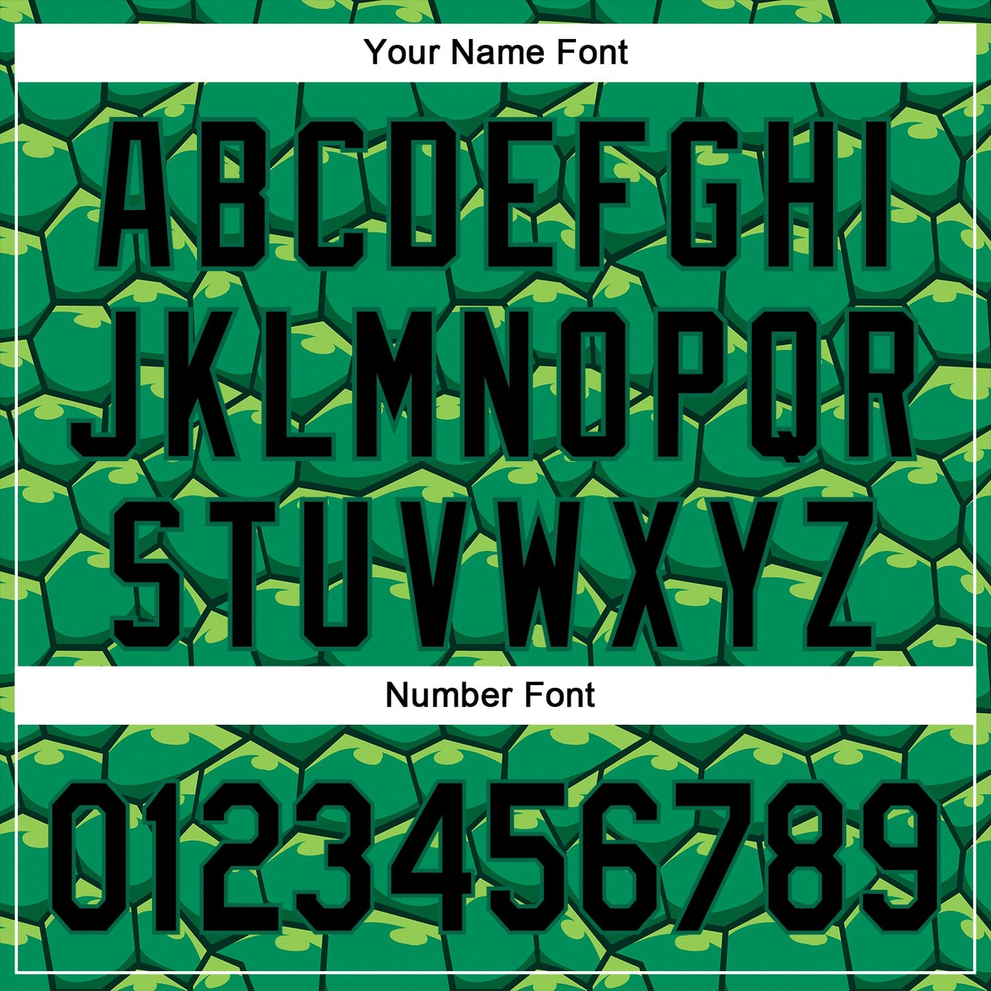 Custom Kelly Green Black 3D Pattern Design Turtle Shell Authentic Baseball Jersey - Sky-Custom