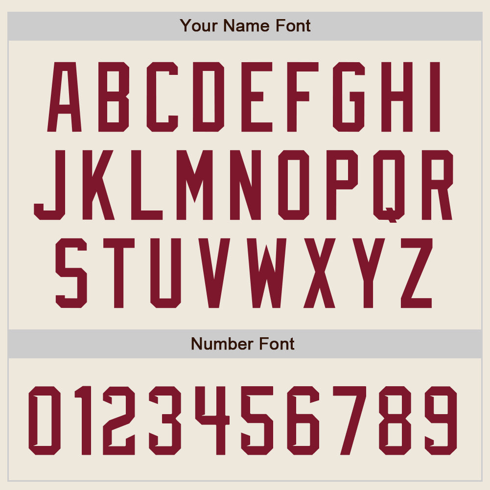 Custom Cream Crimson 3D Pattern Design Curve Lines Authentic Baseball Jersey - Sky-Custom