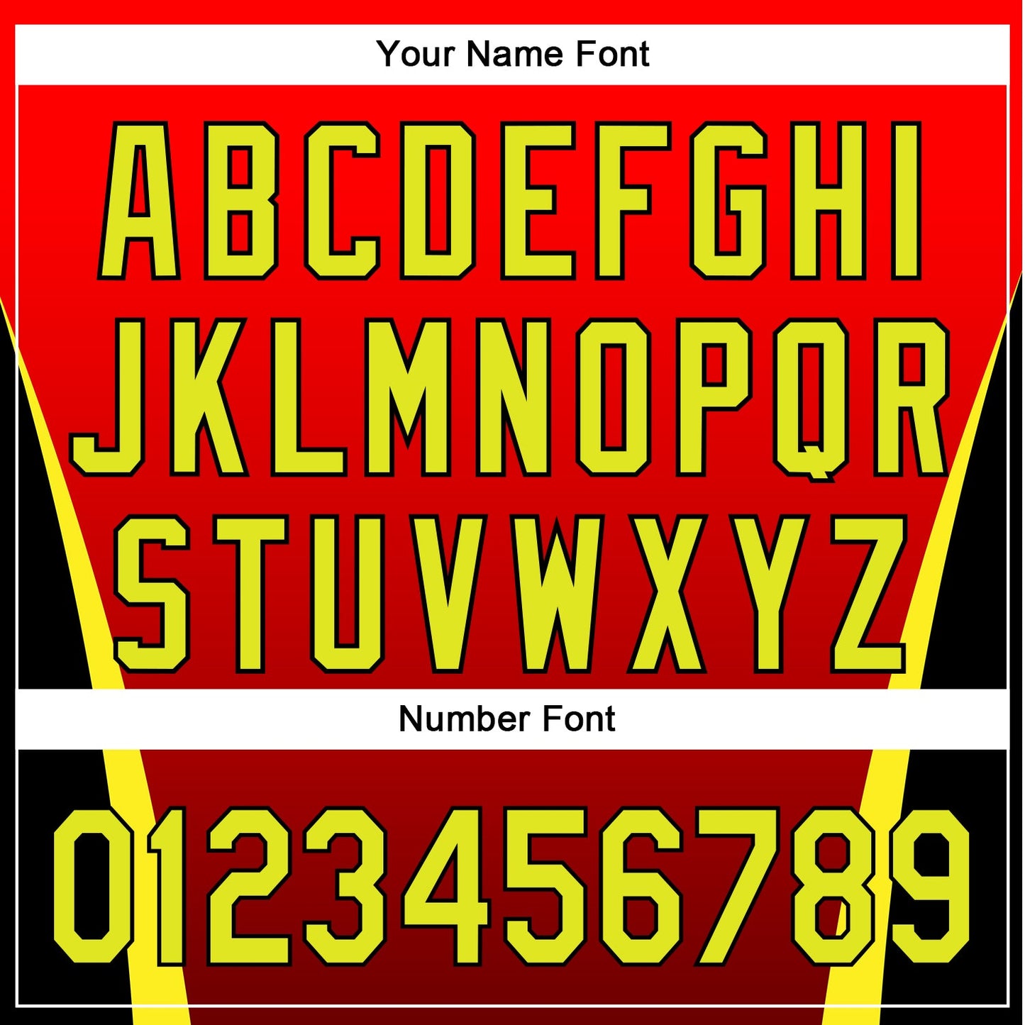 Custom Red Neon Yellow-Black 3D Pattern Design Side Stripes Authentic Baseball Jersey - Sky-Custom