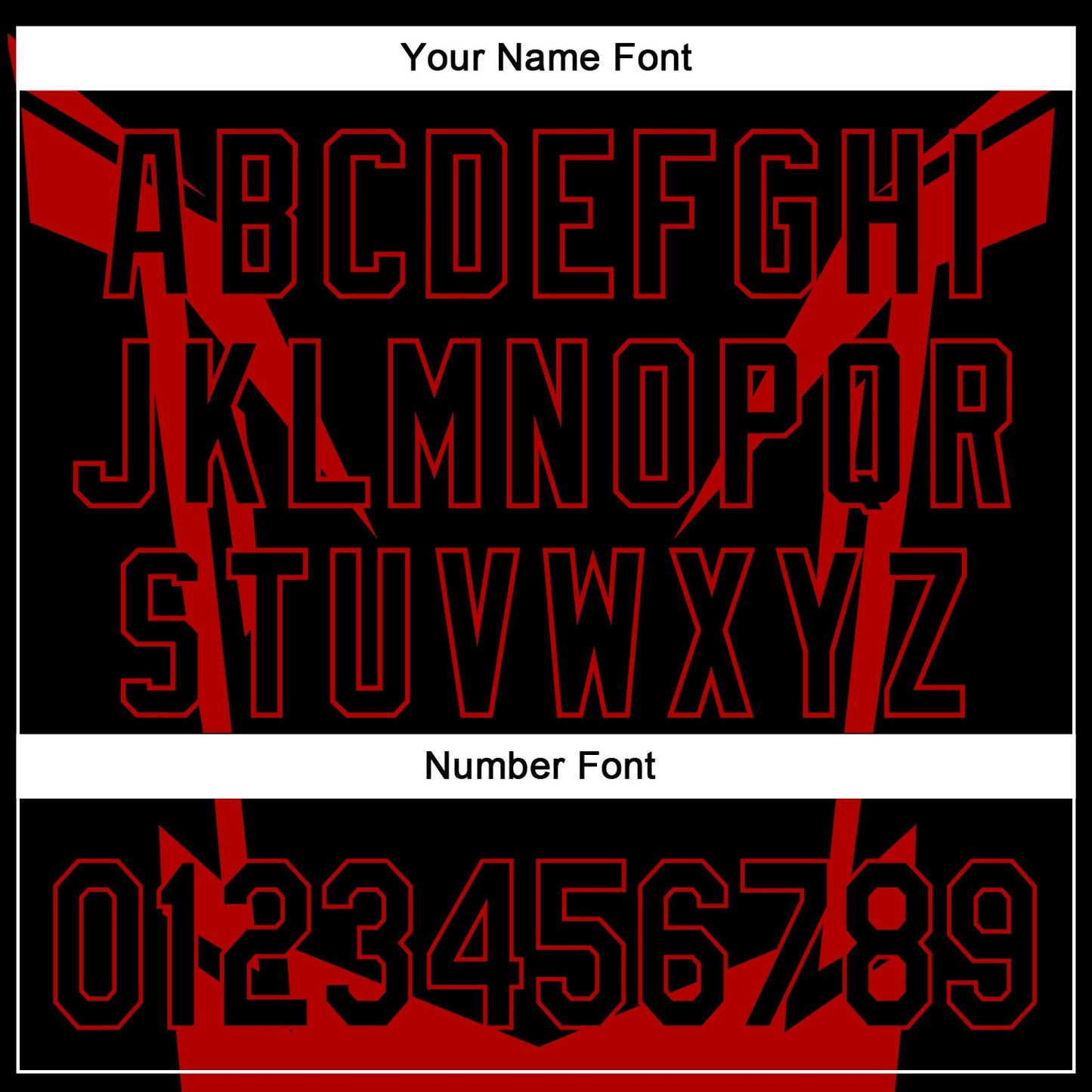 Custom Black Red 3D Pattern Design Side Sharp Edges Authentic Baseball Jersey - Sky-Custom
