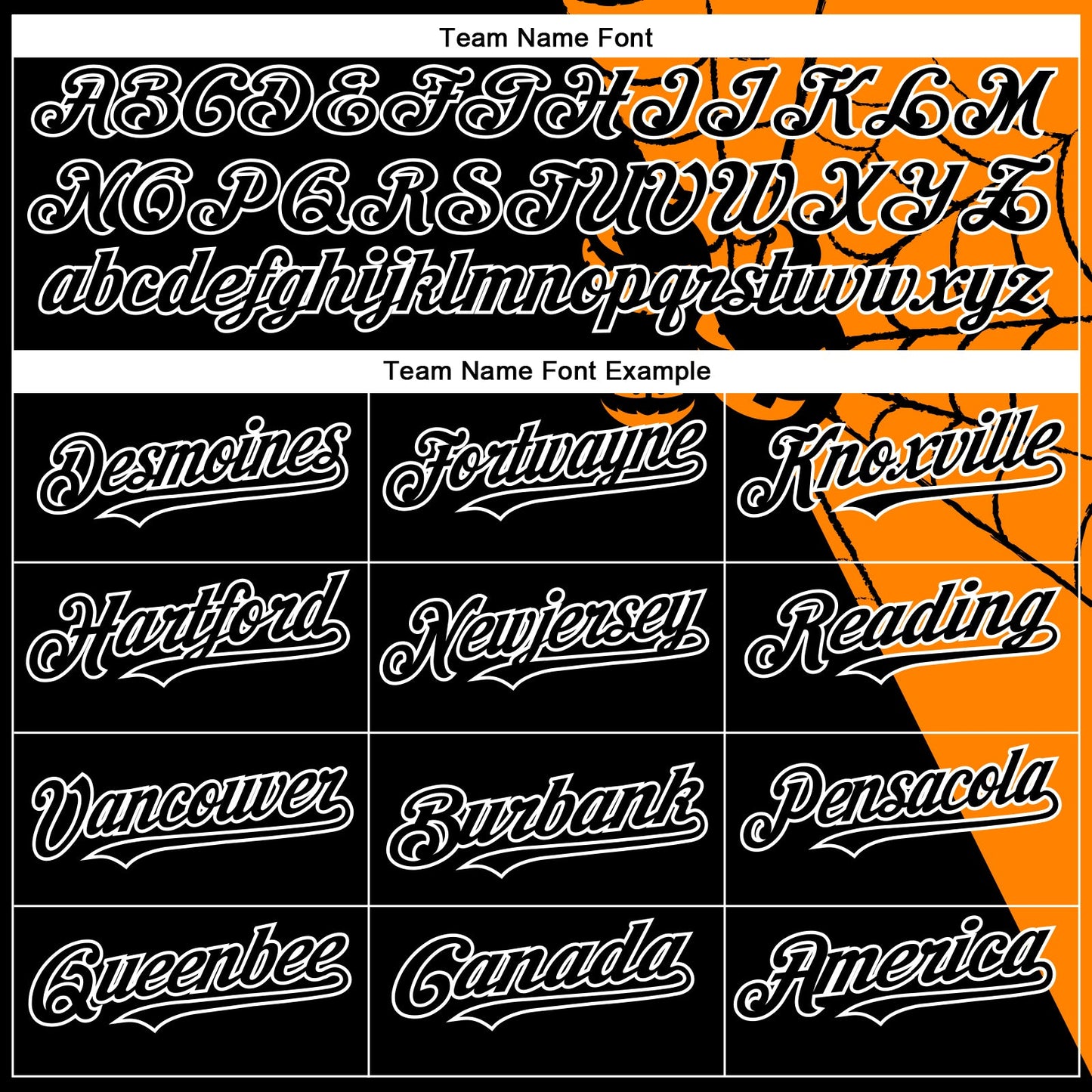 Custom Black Bay Orange-White 3D Pattern Design Spider Web Authentic Baseball Jersey - Sky-Custom
