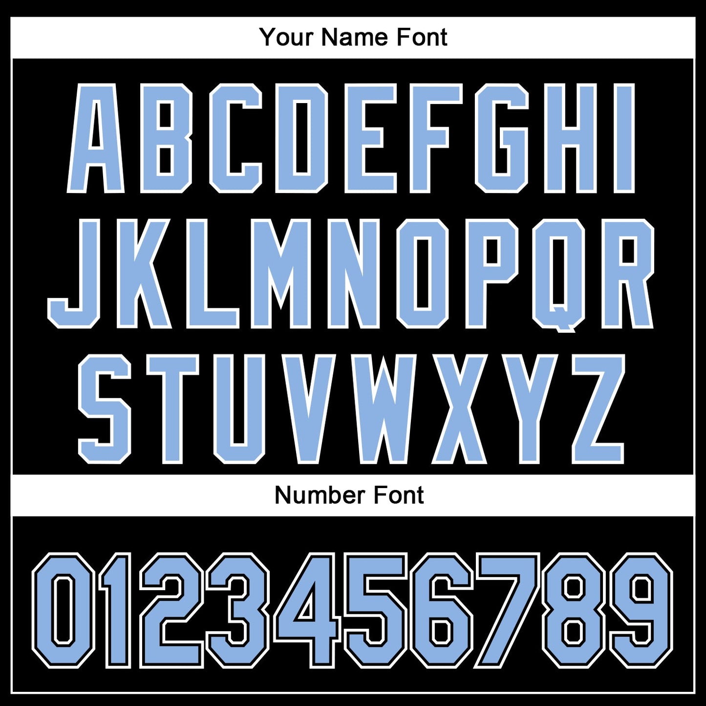 Custom Black Light Blue-White 3D Pattern Design Curve Solid Authentic Baseball Jersey - Sky-Custom