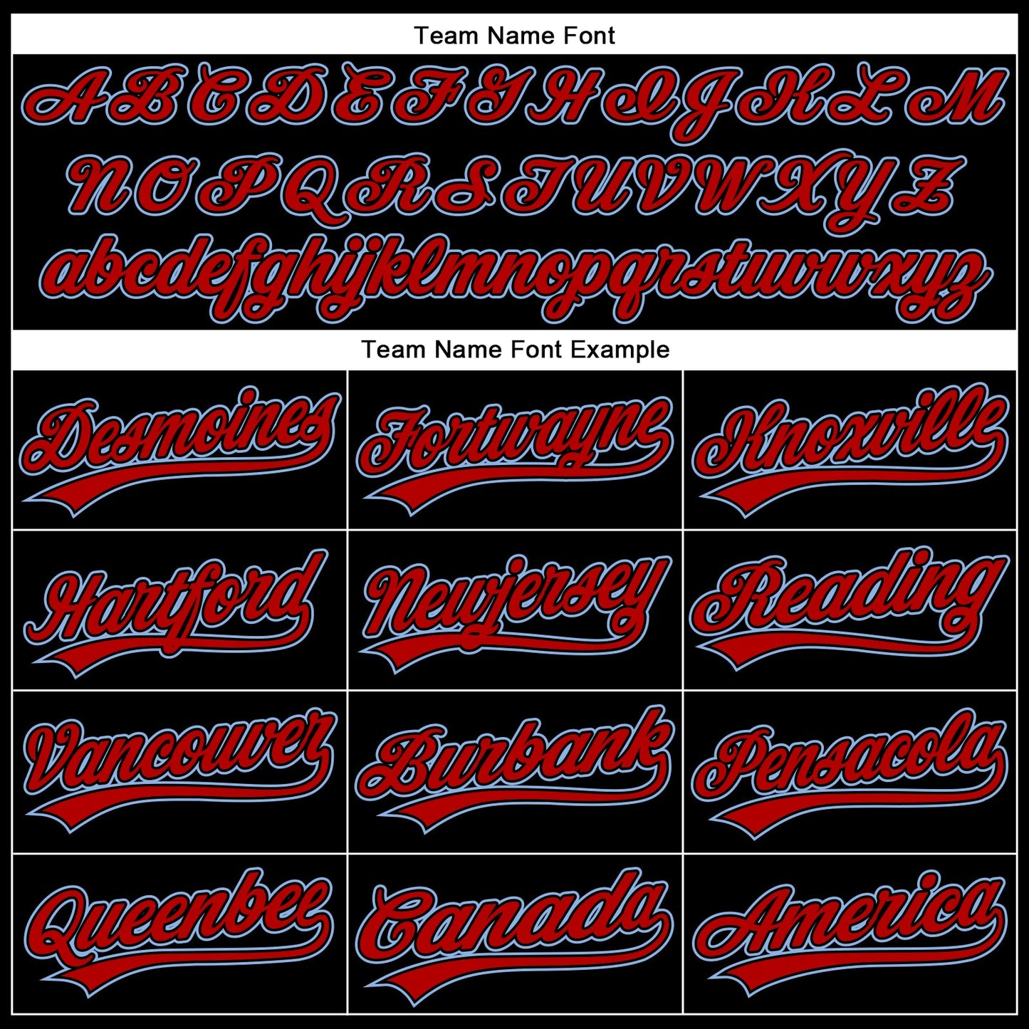 Custom Black Red-Light Blue 3D Pattern Design Curve Solid Authentic Baseball Jersey - Sky-Custom