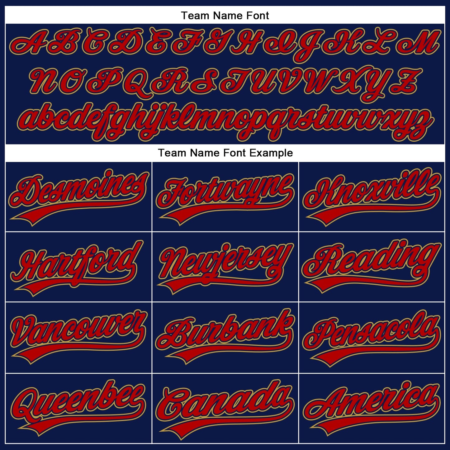 Custom Navy Red-Old Gold 3D Pattern Design Curve Solid Authentic Baseball Jersey - Sky-Custom