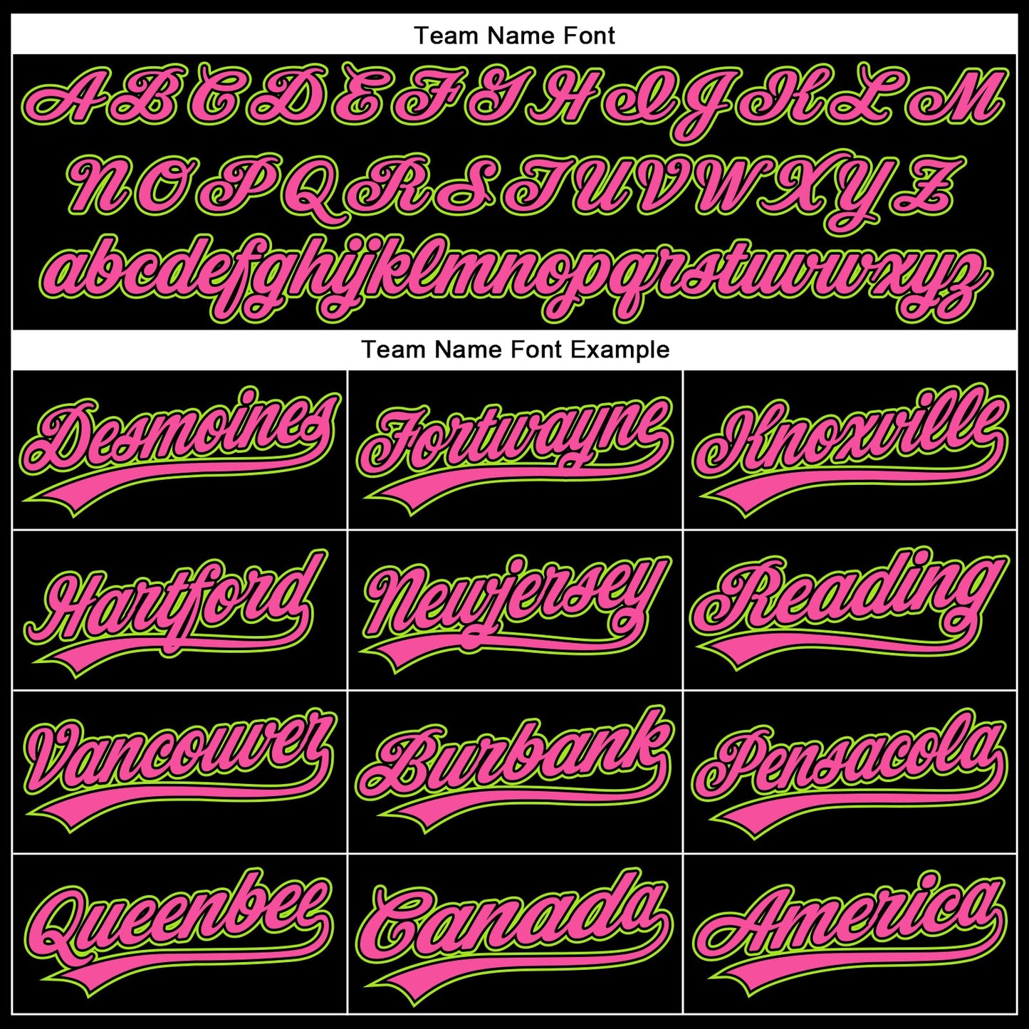 Custom Black Pink-Neon Green 3D Pattern Design Curve Solid Authentic Baseball Jersey - Sky-Custom