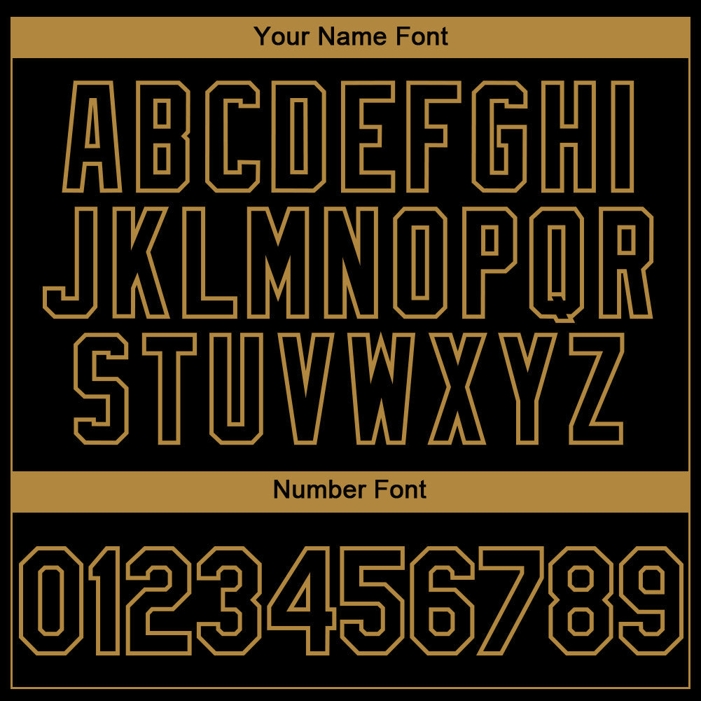 Custom Black Old Gold 3D American Flag Skull Patriotic Authentic Baseball Jersey - Sky-Custom