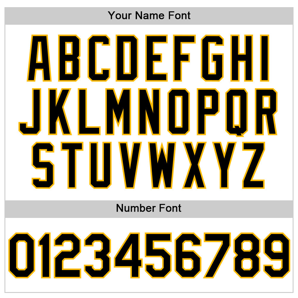 Custom White Black-Gold Line Authentic Baseball Jersey - Sky-Custom