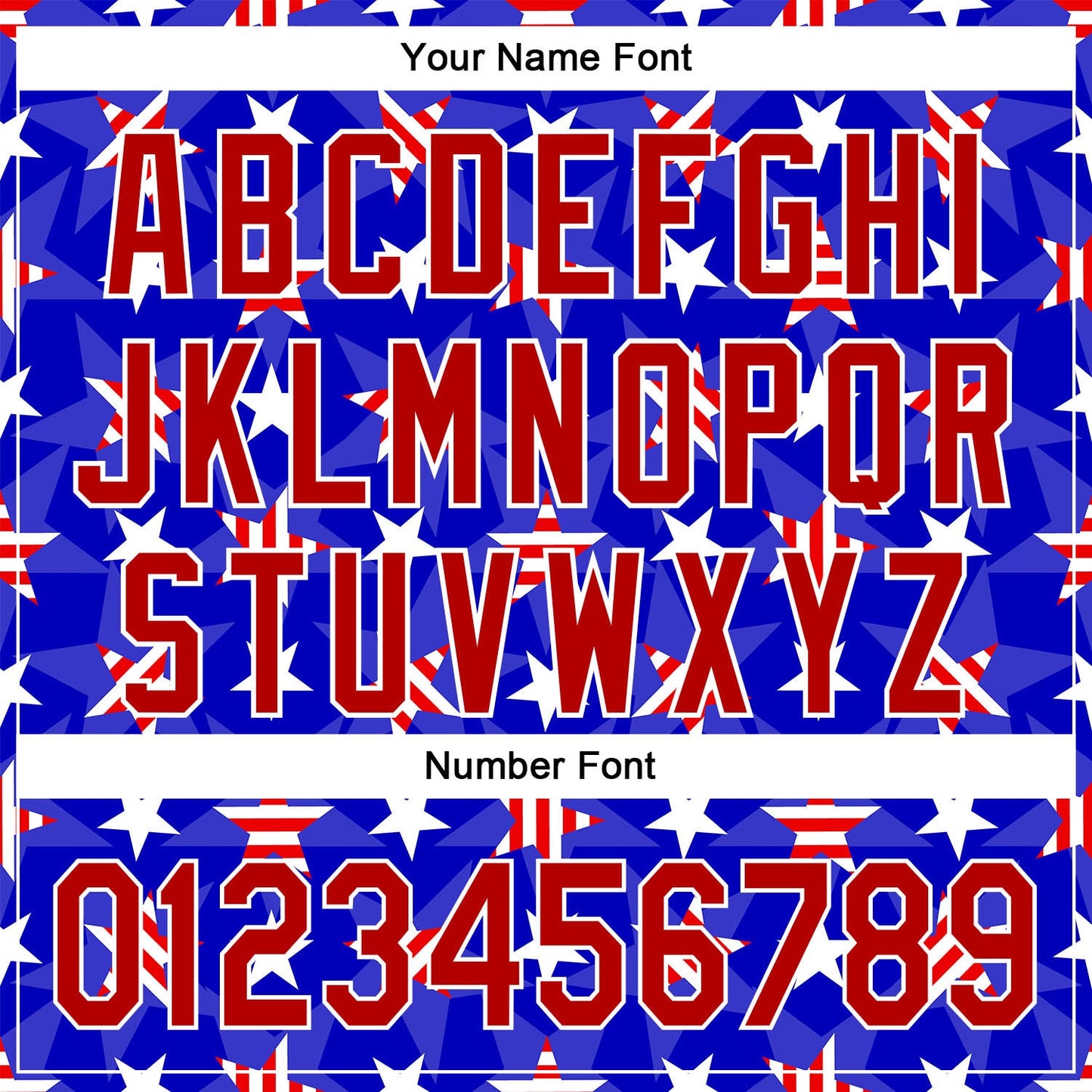 Custom Royal Red-White 3D American Flag Patriotic Authentic Baseball Jersey - Sky-Custom