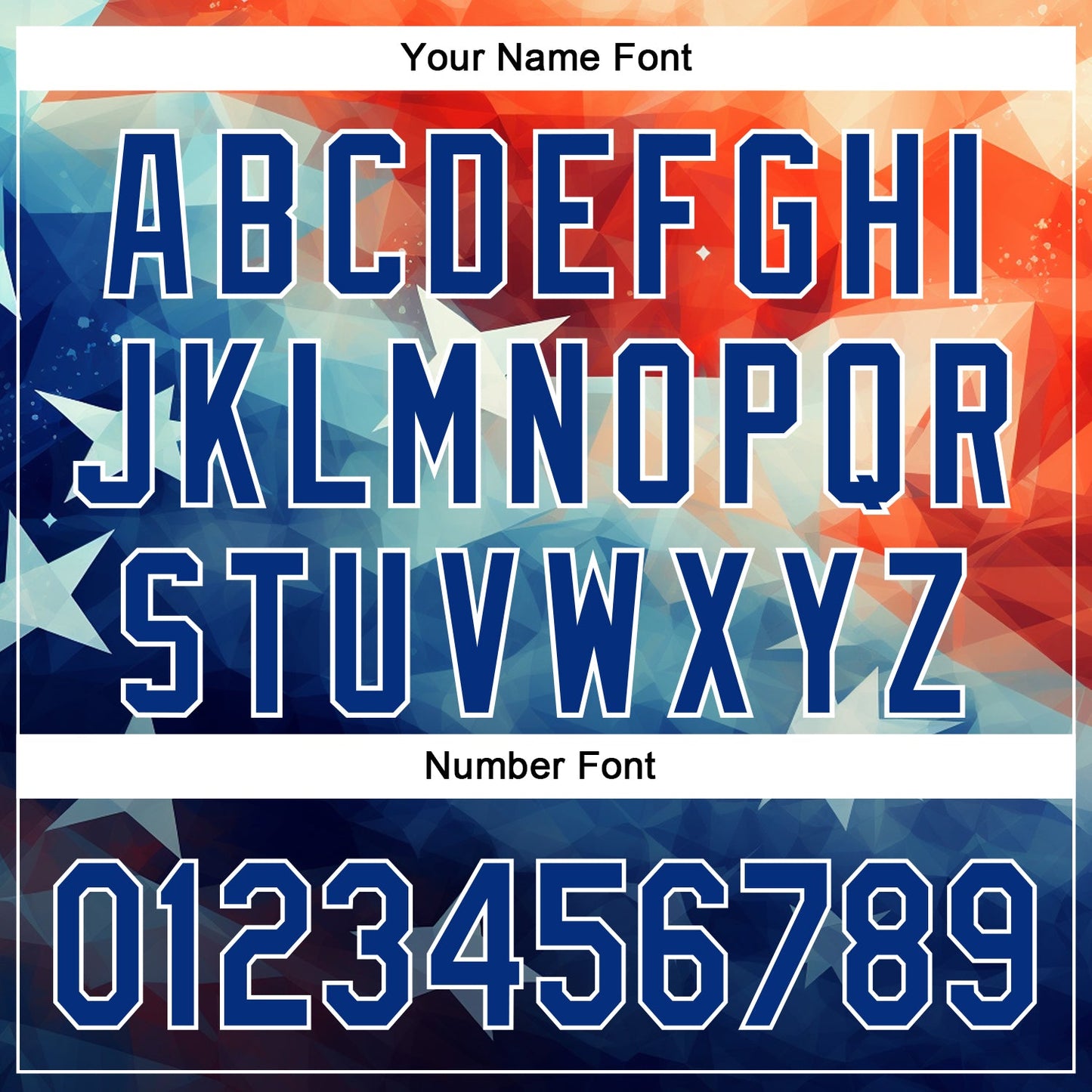 Custom Red Royal-White 3D American Flag Patriotic Authentic Baseball Jersey - Sky-Custom