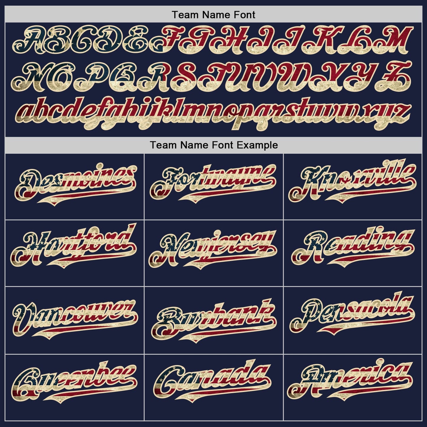 Custom Navy Vintage USA Flag Cream-Maroon Line Authentic Baseball Jersey - Sky-Custom