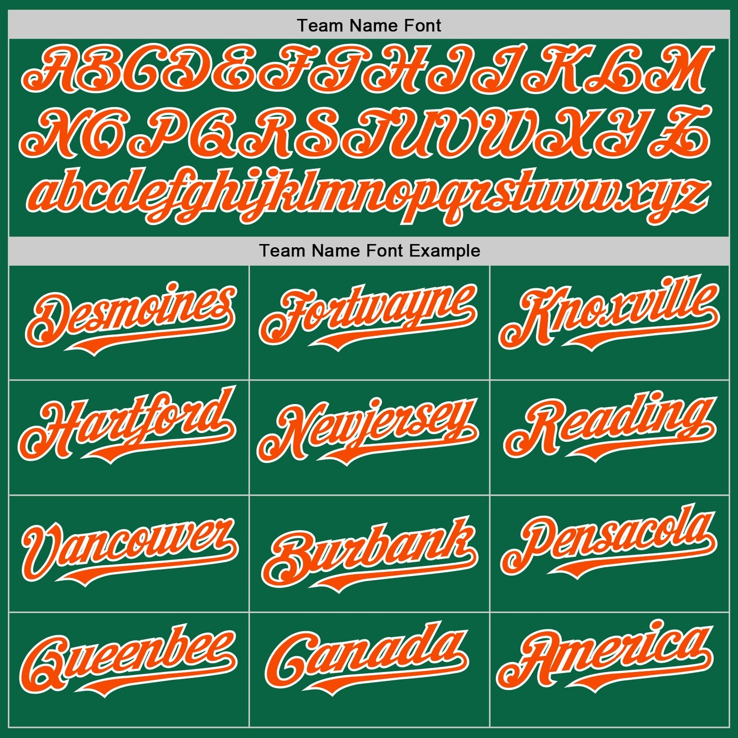 Custom Kelly Green Orange-White Line Authentic Baseball Jersey - Sky-Custom