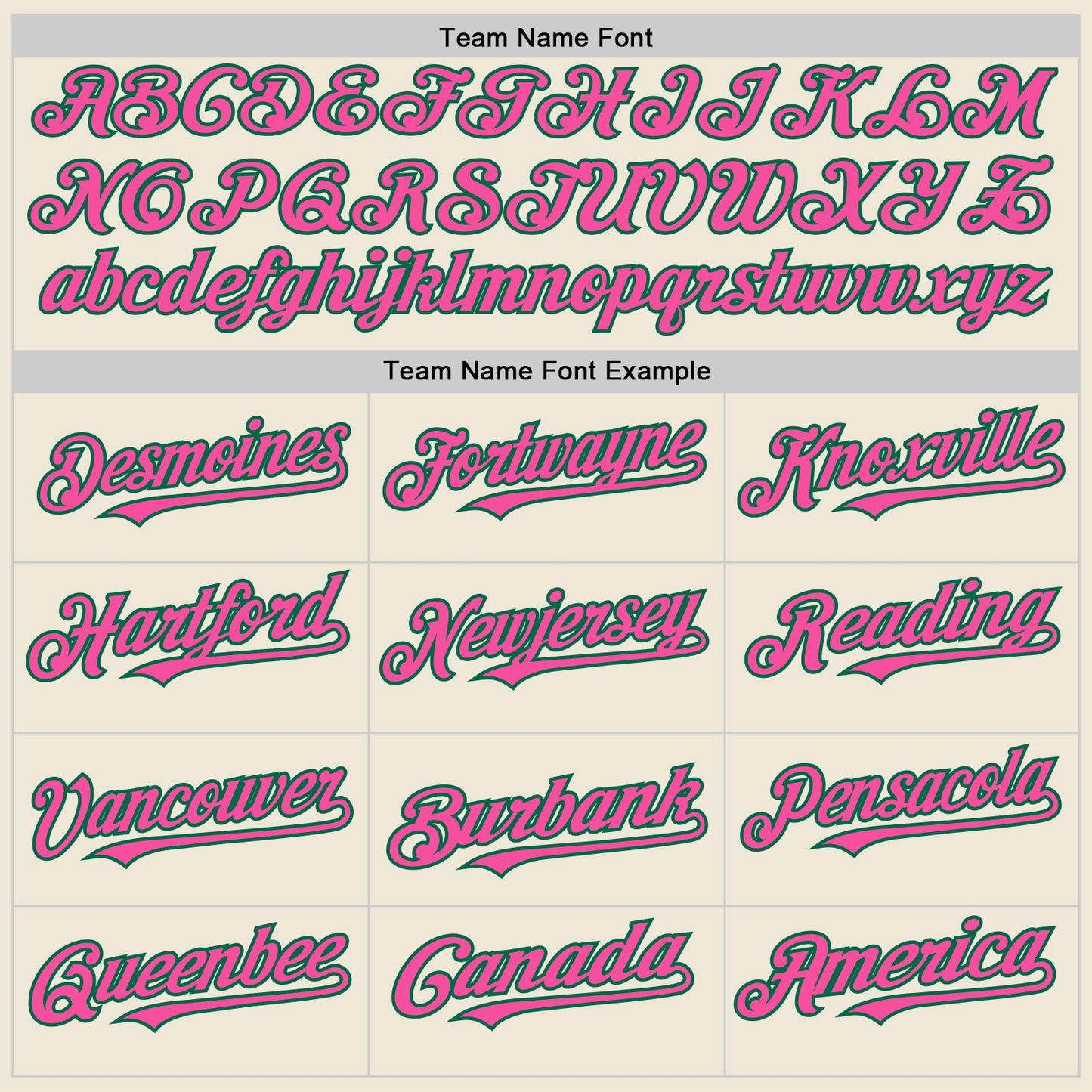 Custom Cream Pink-Kelly Green Line Authentic Baseball Jersey - Sky-Custom