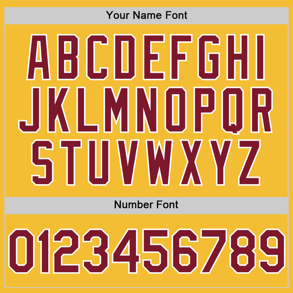 Custom Gold Crimson-White Line Authentic Baseball Jersey - Sky-Custom