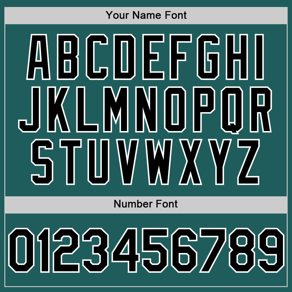 Custom Teal Black-White Line Authentic Baseball Jersey - Sky-Custom