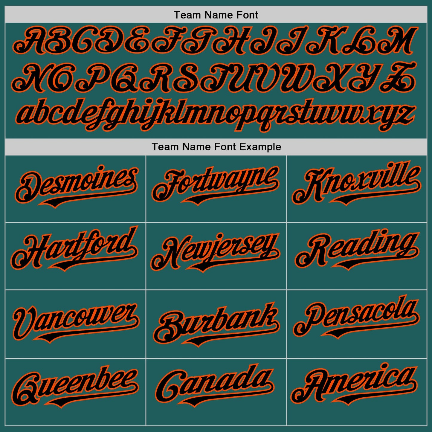 Custom Teal Black-Orange Line Authentic Baseball Jersey - Sky-Custom