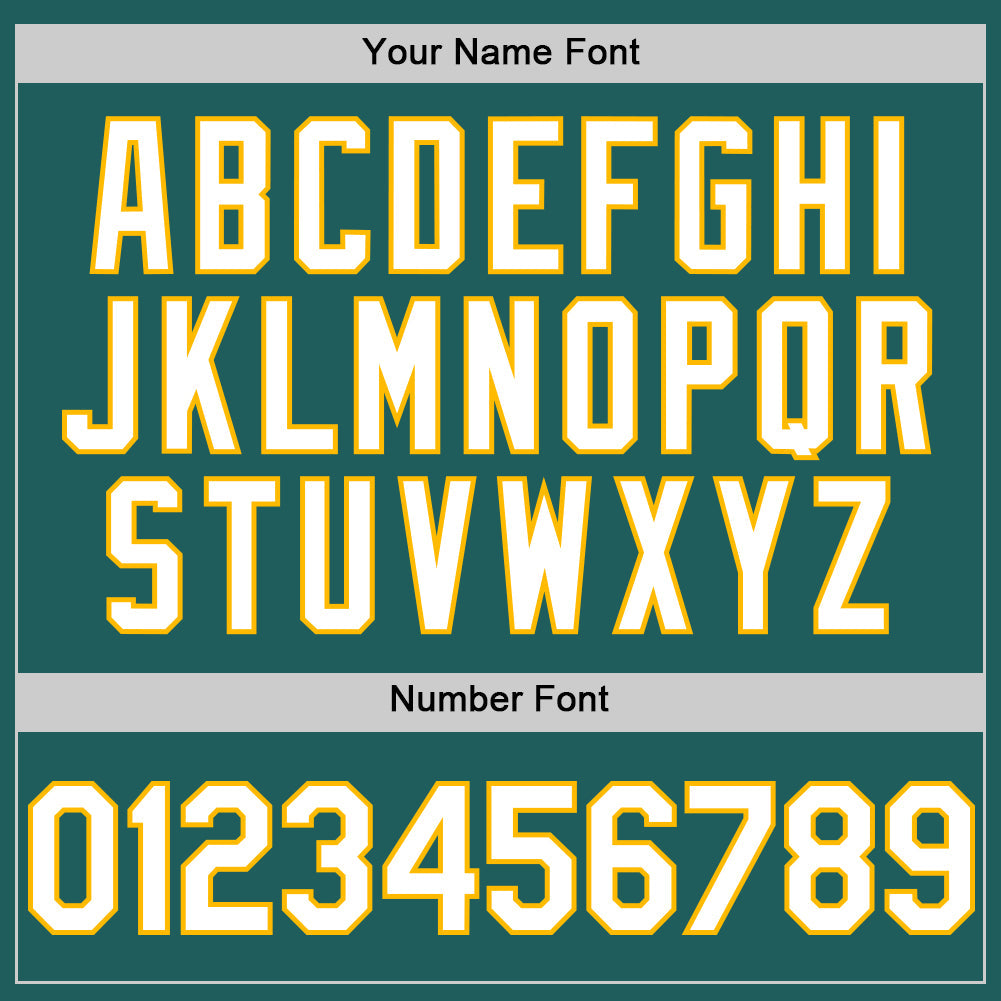 Custom Teal White-Gold Line Authentic Baseball Jersey - Sky-Custom