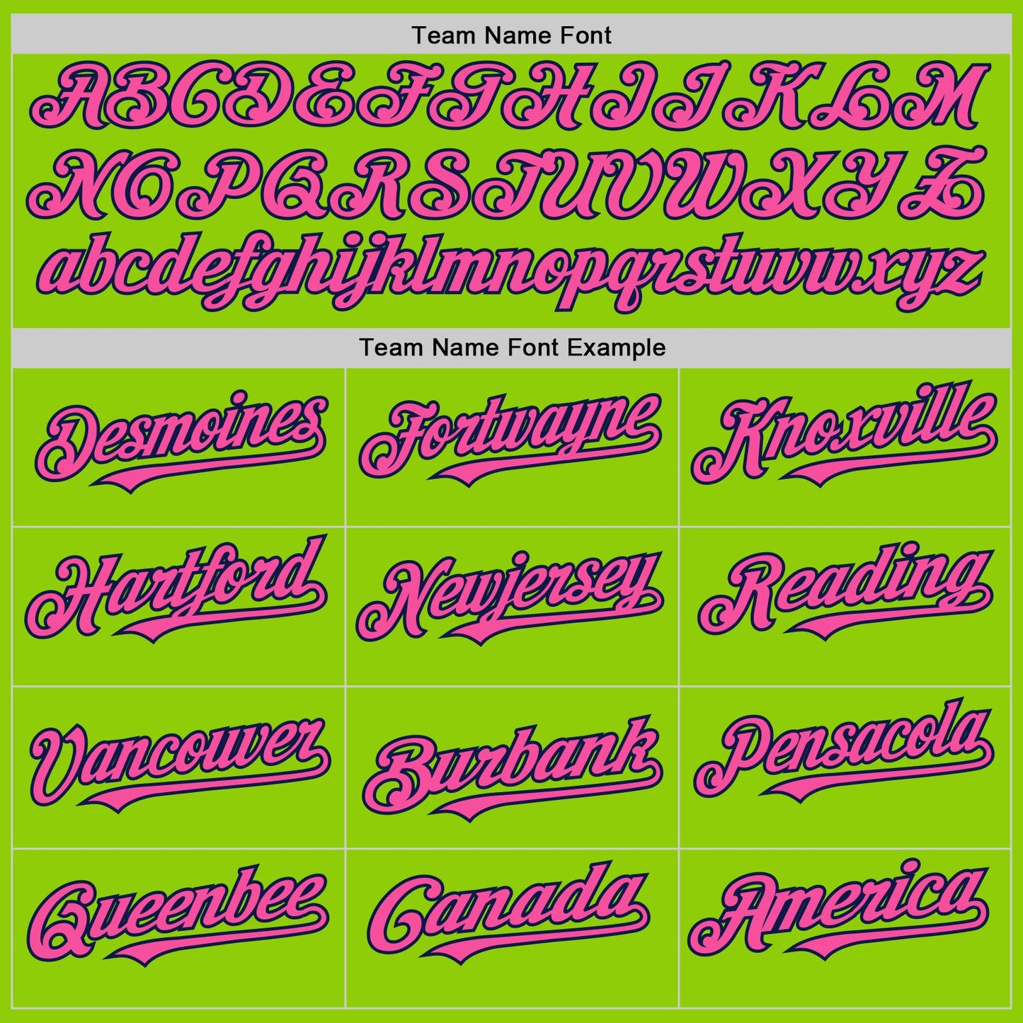 Custom Neon Green Pink-Navy Line Authentic Baseball Jersey - Sky-Custom