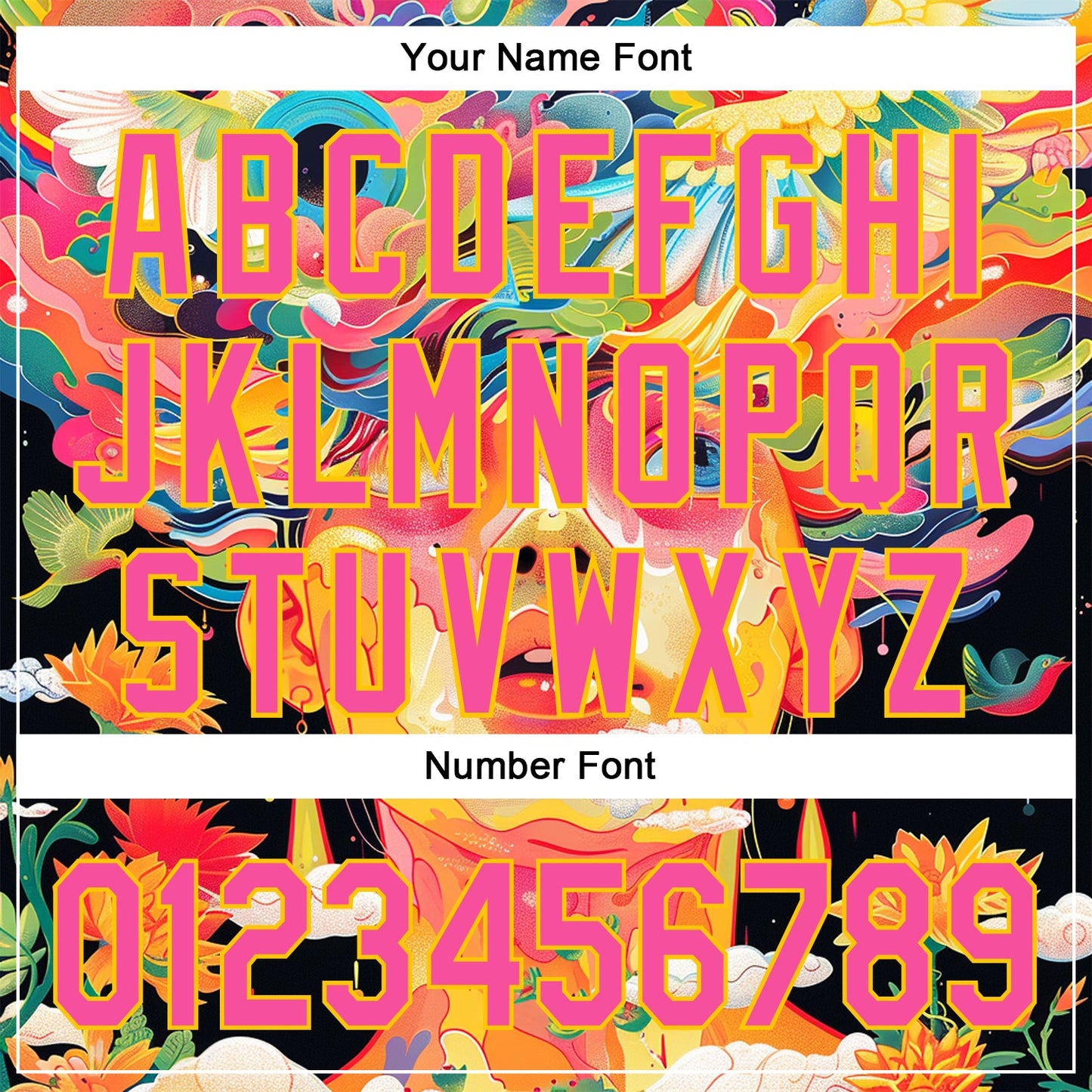 Custom Red Pink-Yellow 3D Pattern Design Abstract Painting Authentic Baseball Jersey - Sky-Custom