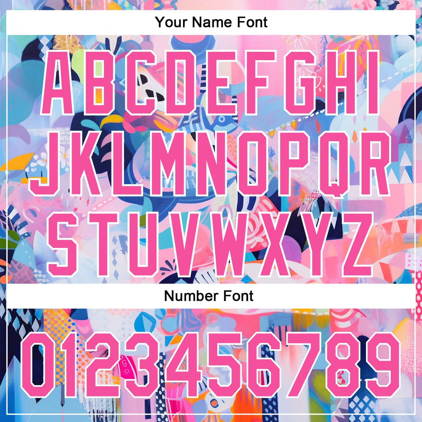 Custom Pink White 3D Pattern Design Abstract Painting Authentic Baseball Jersey - Sky-Custom