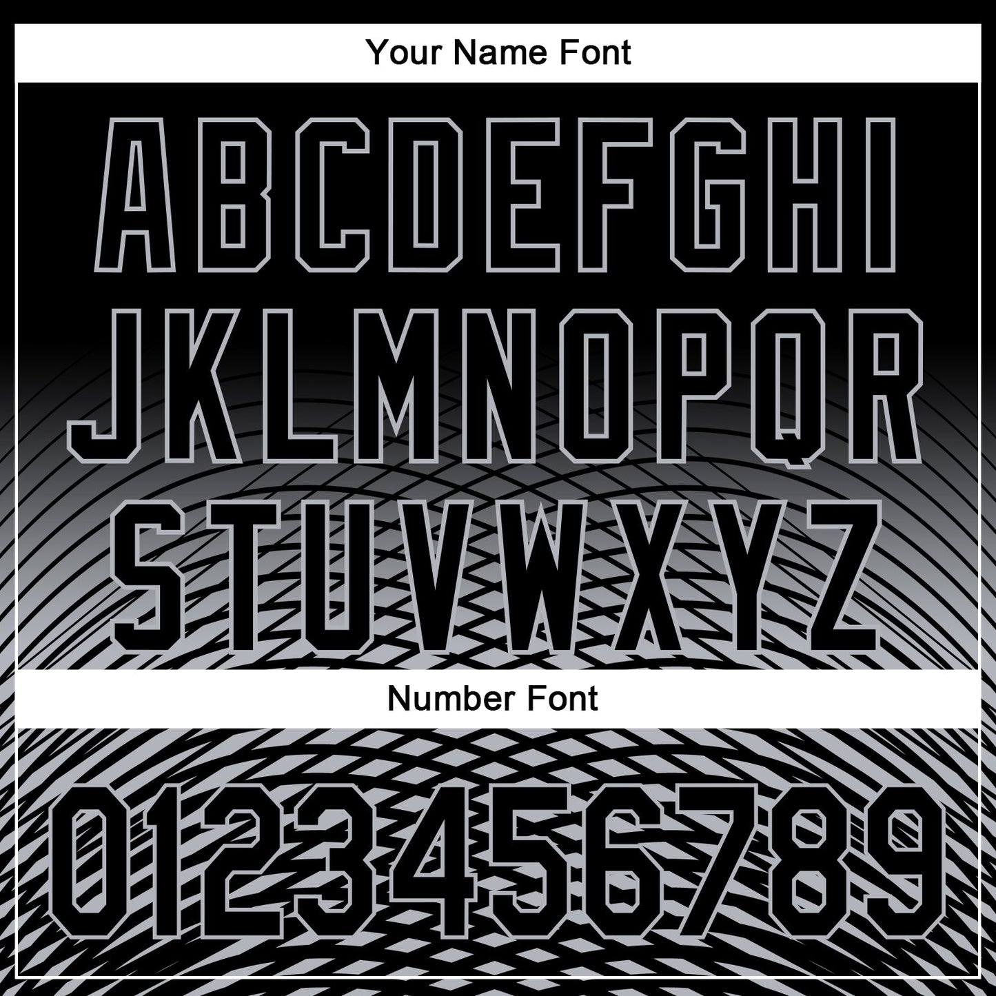 Custom Black Gray 3D Pattern Design Gradient Lines Authentic Baseball Jersey - Sky-Custom