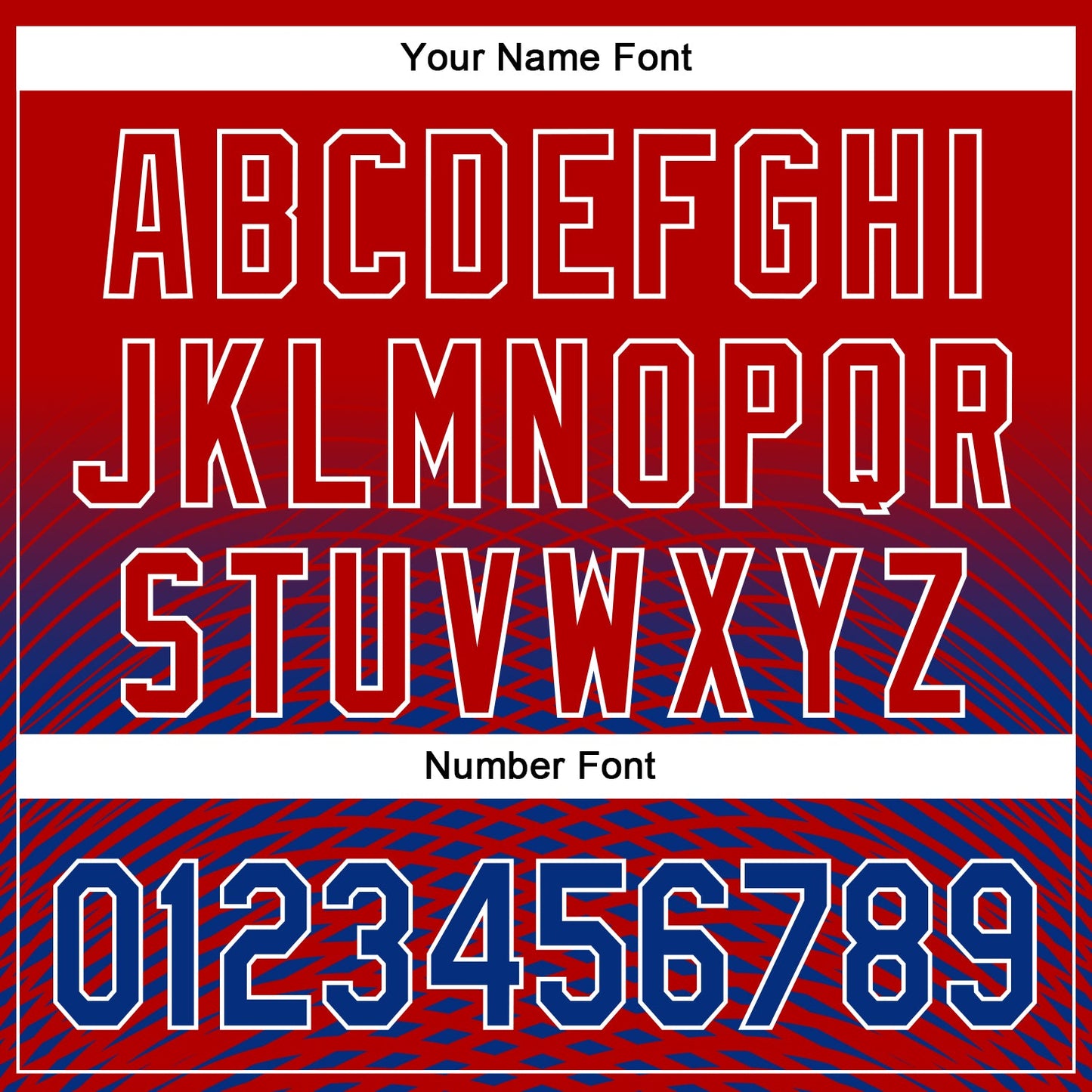 Custom Red Royal-White 3D Pattern Design Gradient Lines Authentic Baseball Jersey - Sky-Custom