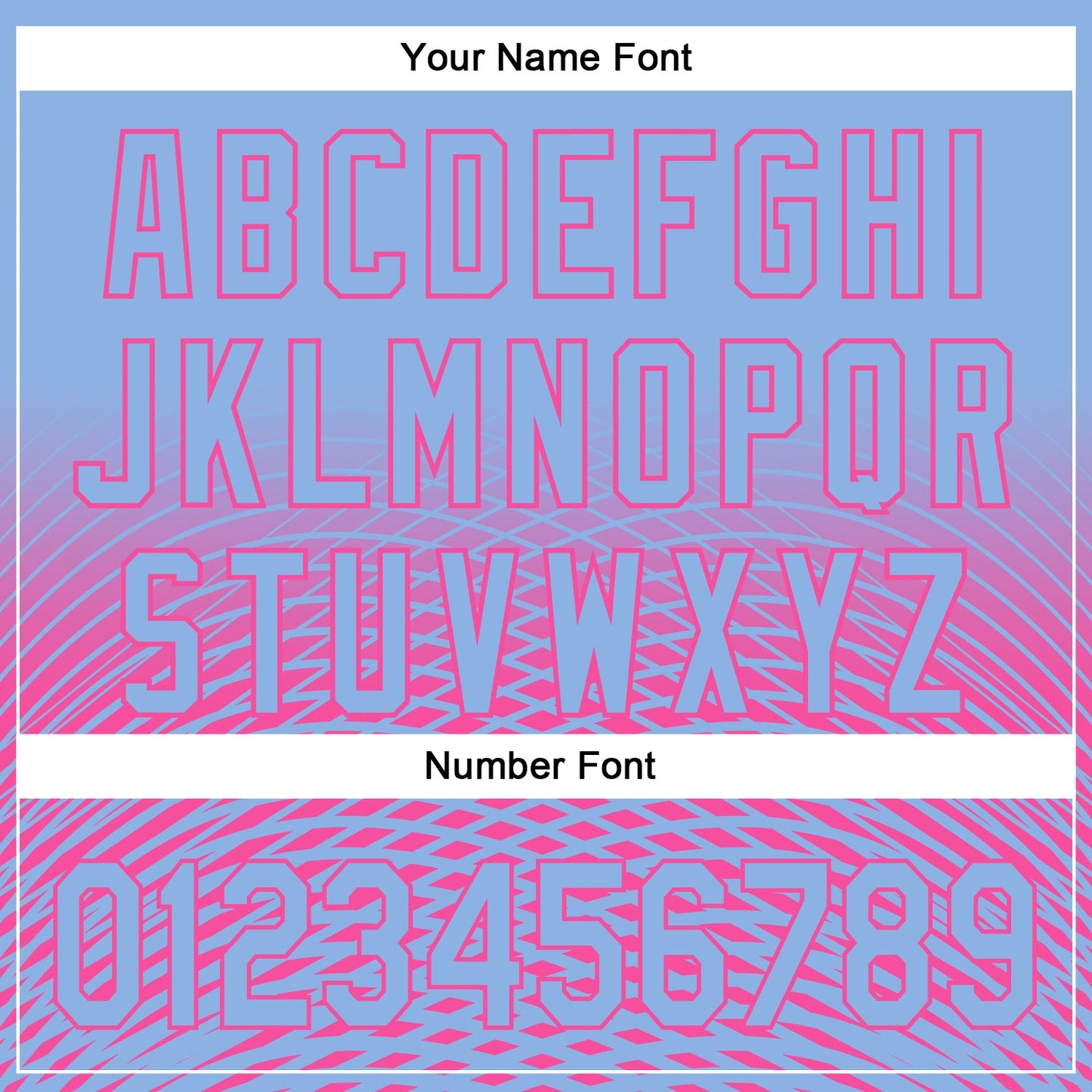 Custom Light Blue Pink 3D Pattern Design Gradient Lines Authentic Baseball Jersey - Sky-Custom