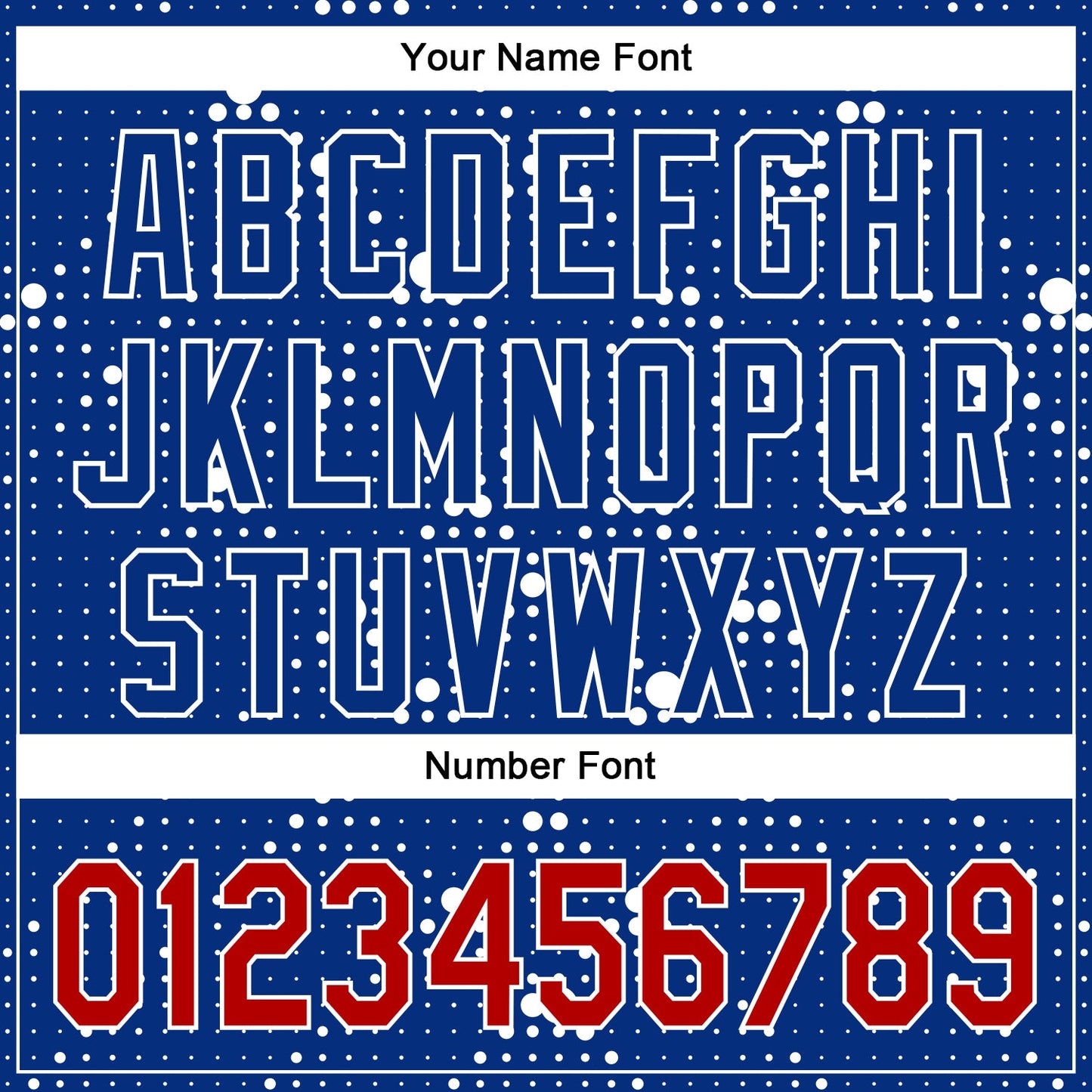 Custom Royal Red-White 3D Pattern Design Geometric Halftone Dots Authentic Baseball Jersey - Sky-Custom