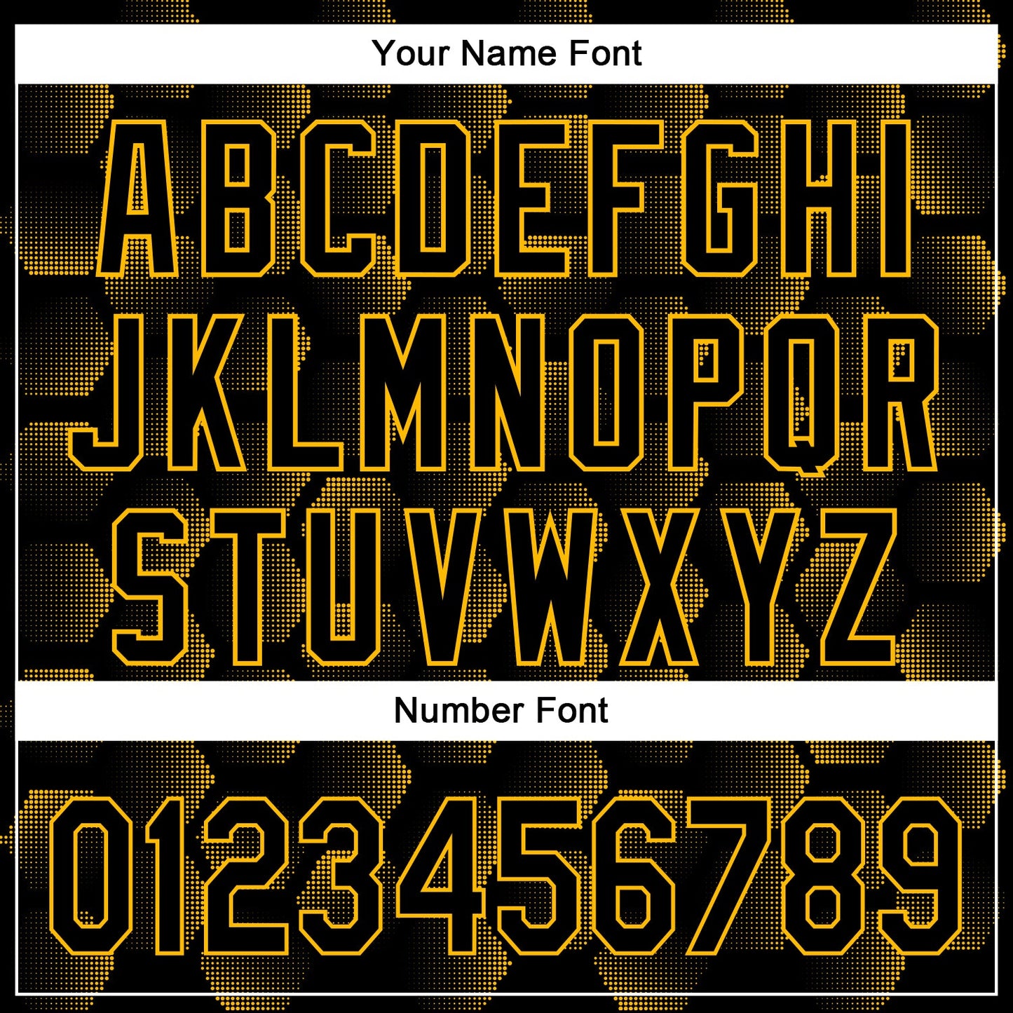Custom Black Gold 3D Pattern Design Halftone Geometric Shapes Authentic Baseball Jersey - Sky-Custom