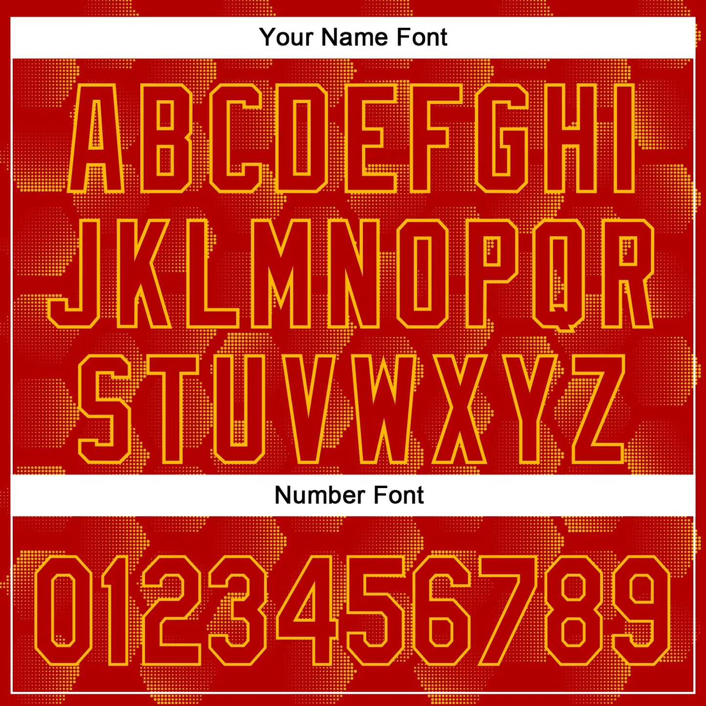 Custom Red Gold 3D Pattern Design Halftone Geometric Shapes Authentic Baseball Jersey - Sky-Custom